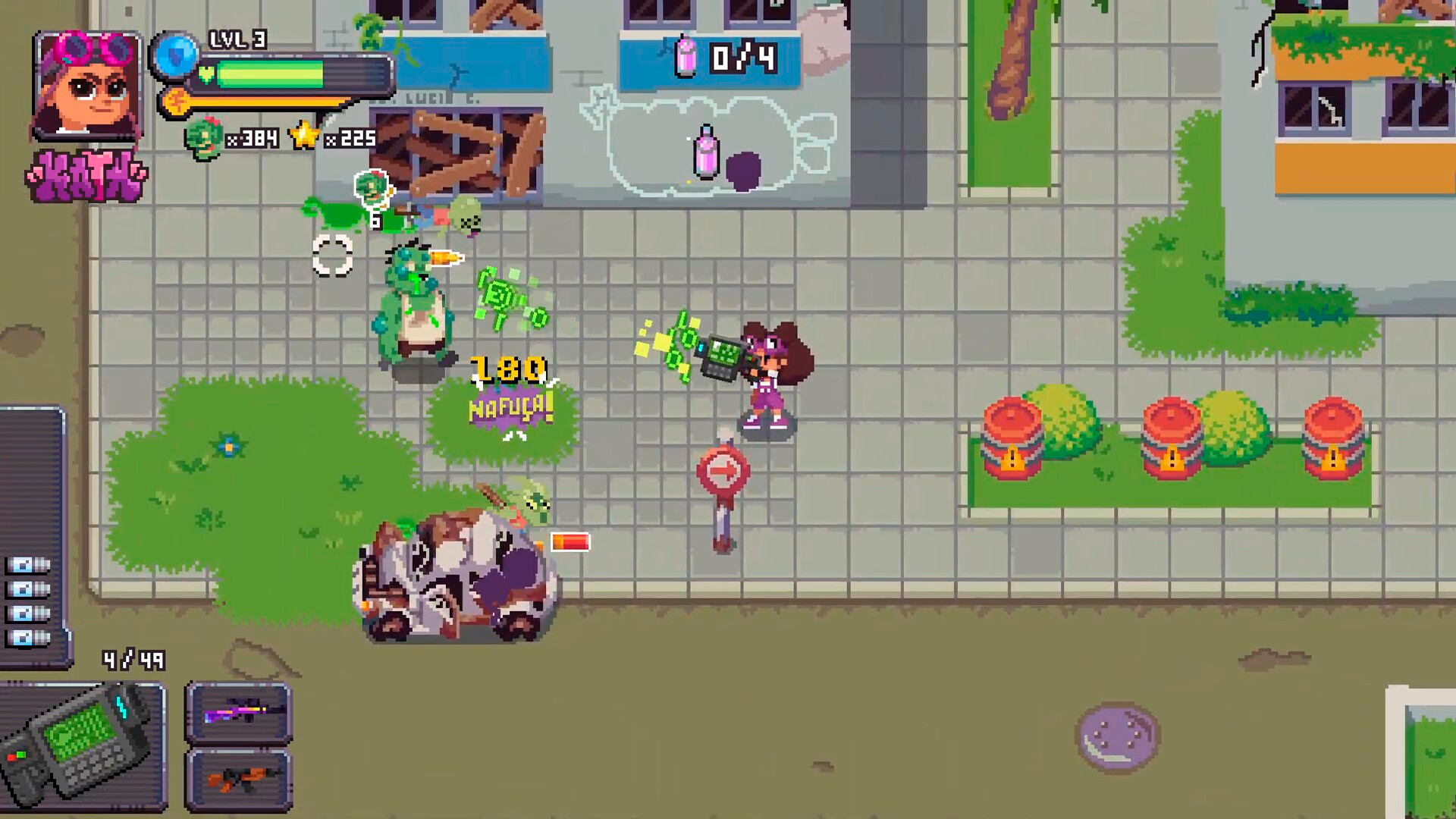Ghetto Zombies: Graffiti Squad screenshot #1