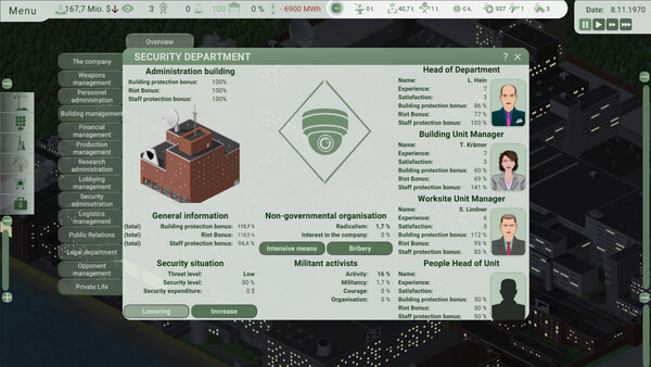 Werner Waffenwerke: Arms Tycoon screenshot 6