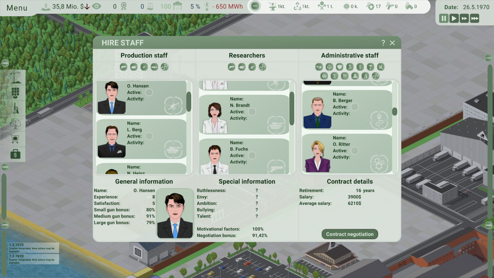 Werner Waffenwerke: Arms Tycoon screenshot 10