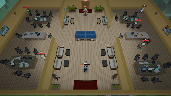 Screenshot of Office Hero gameplay showing in-action mechanics