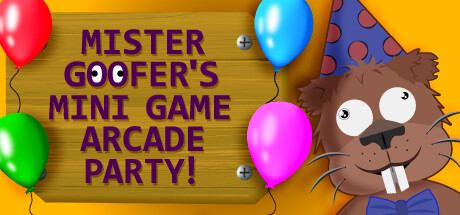 Mr. Goofer’s Mini Game Arcade Party! Cover Image