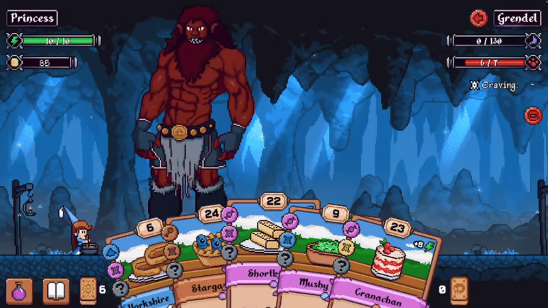 饥饿怪物Hungry Horrors 中文 类Roguelite卡牌冒险构筑卡组