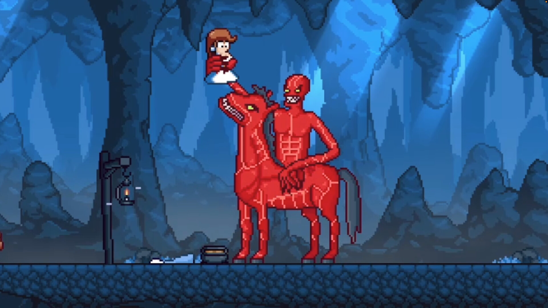Hungry Horrors arte pixelado