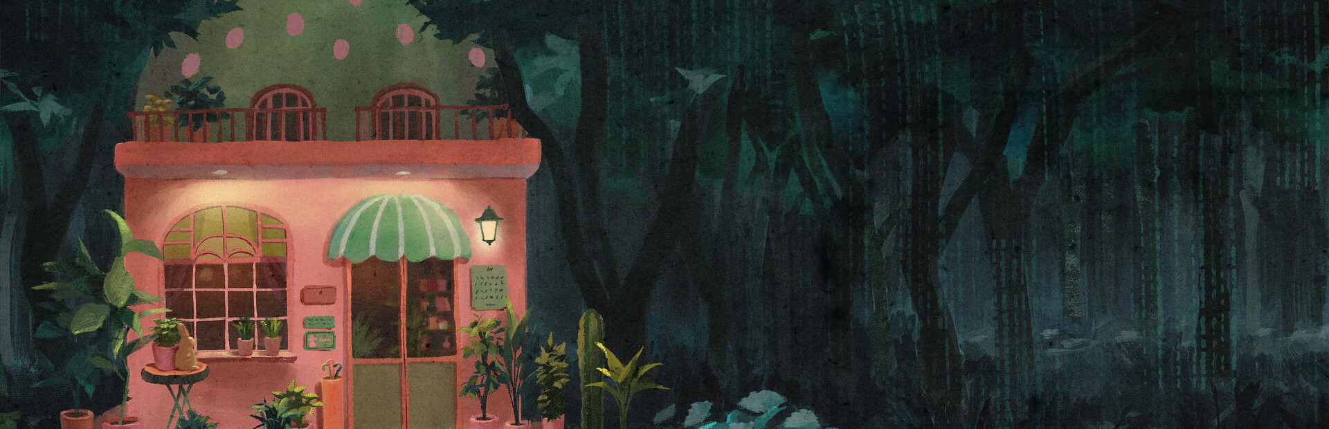 ­Into the Deep Dark Green Sleep
