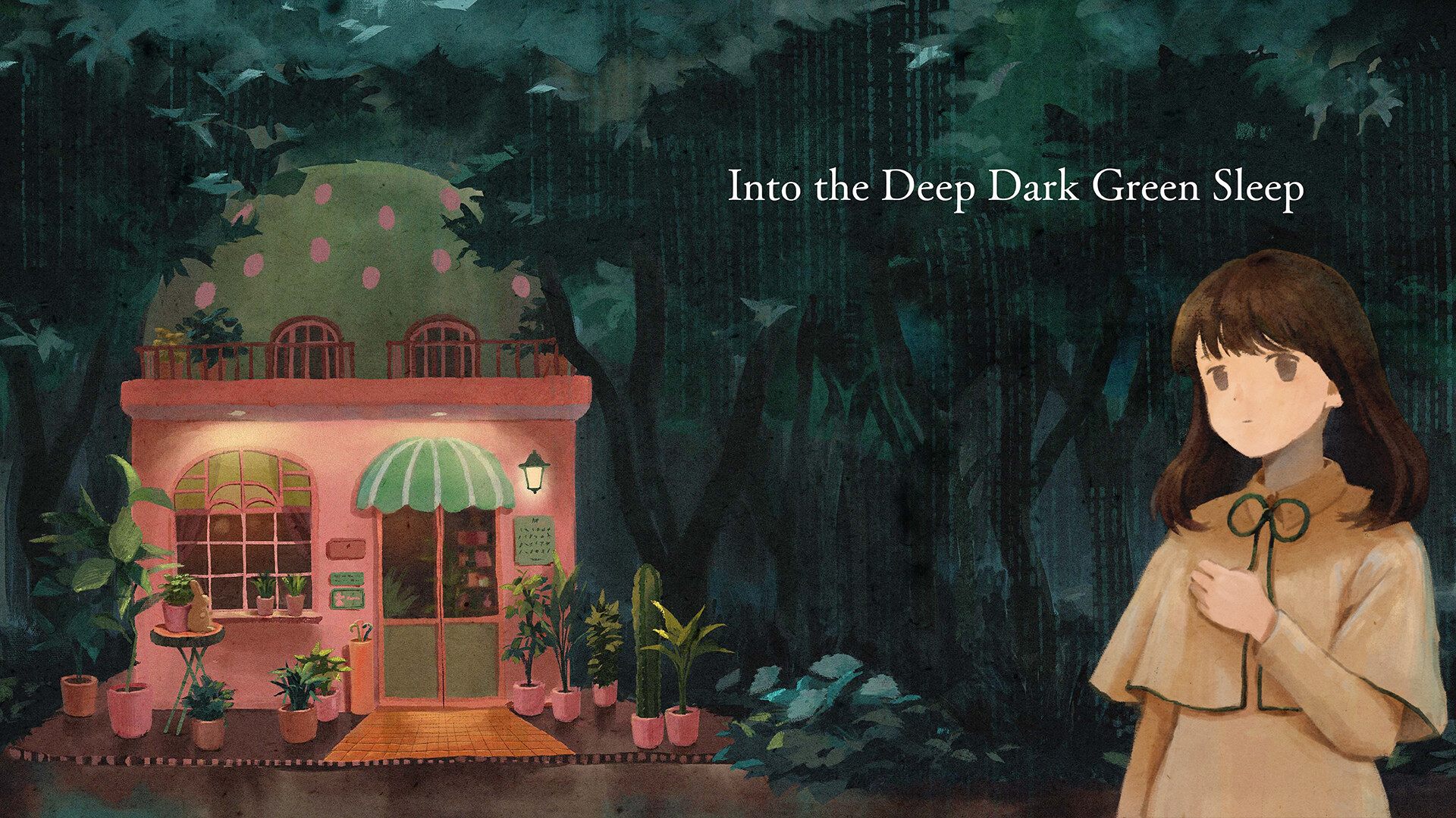 Into the Deep Dark Green Sleep