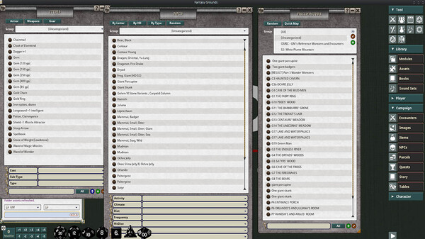 Fantasy Grounds - D&D Classics:UK1 Beyond the Crystal Cave (1E)