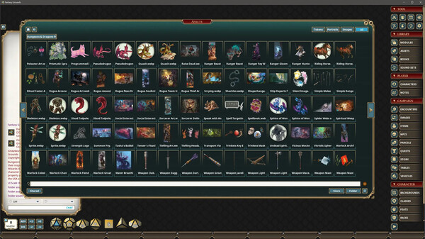 Fantasy Grounds - Dungeons & Dragons Player's Handbook