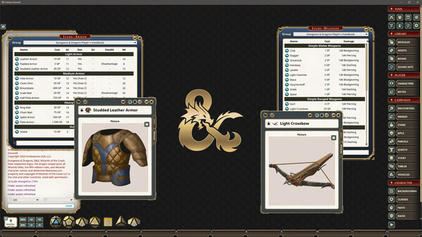Fantasy Grounds - Dungeons & Dragons Player's Handbook