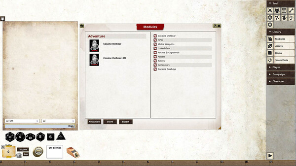 Fantasy Grounds - COCAINE OWLBEAR A Savage Worlds Adventure