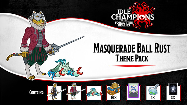 Idle Champions - Masquerade Ball Rust Theme Pack