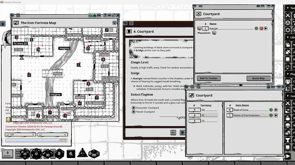 Fantasy Grounds - Cursed Scroll Zine, Vol. 2: Red Sands