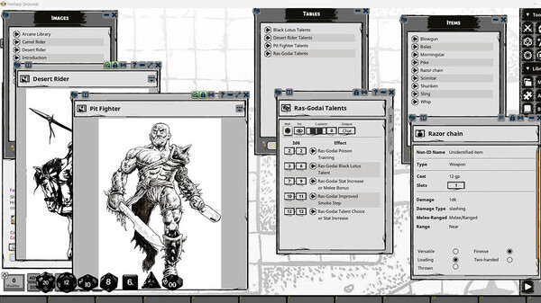 Fantasy Grounds - Cursed Scroll Zine, Vol. 2: Red Sands