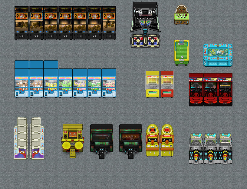 RPG Maker MZ - Arcade Game Resource Pack Featured Screenshot #1