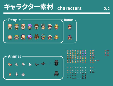 RPG Maker MV - REFMAP Fantasy Character Pack 1