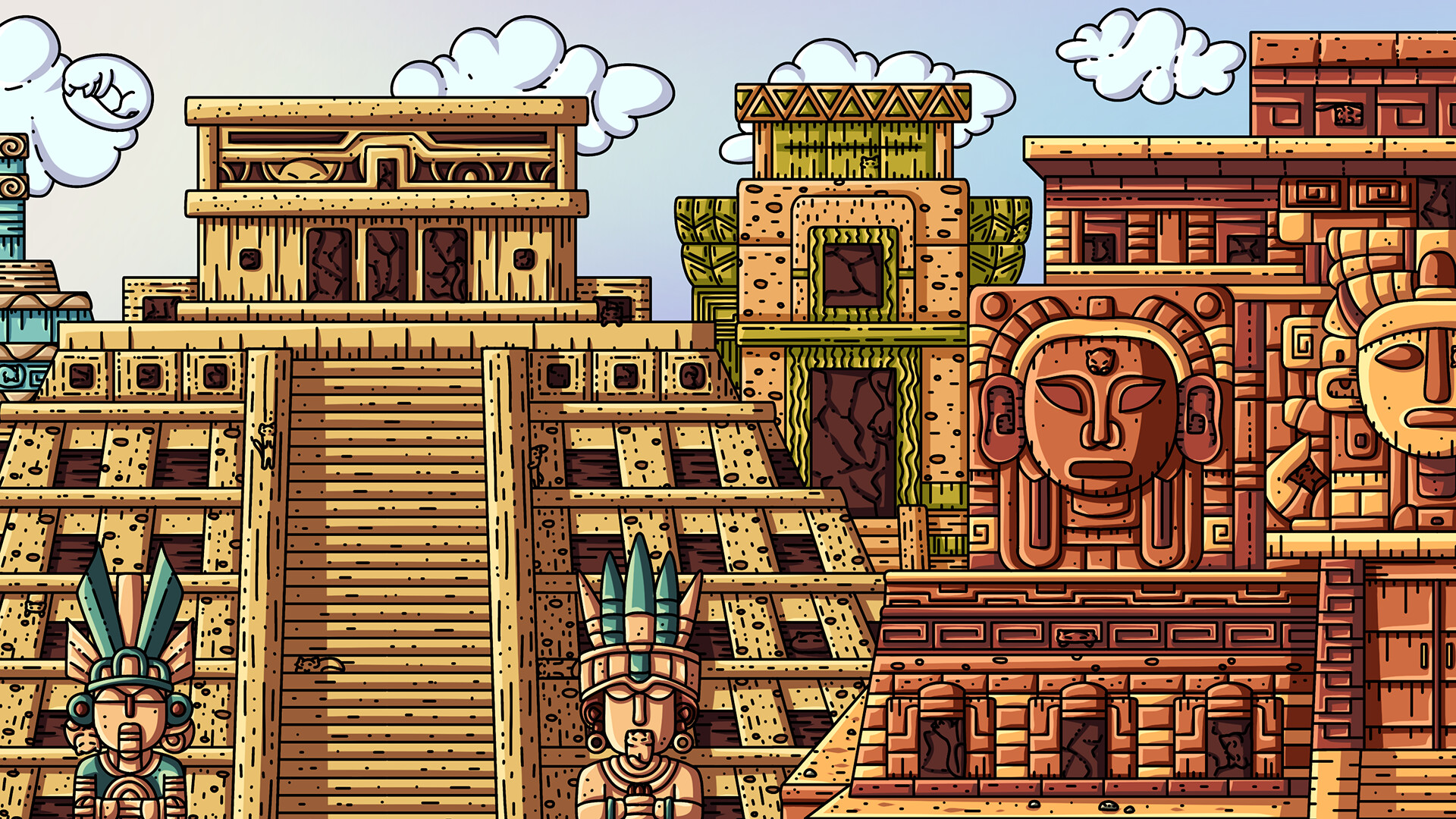 100 Aztec Cats screenshot 5