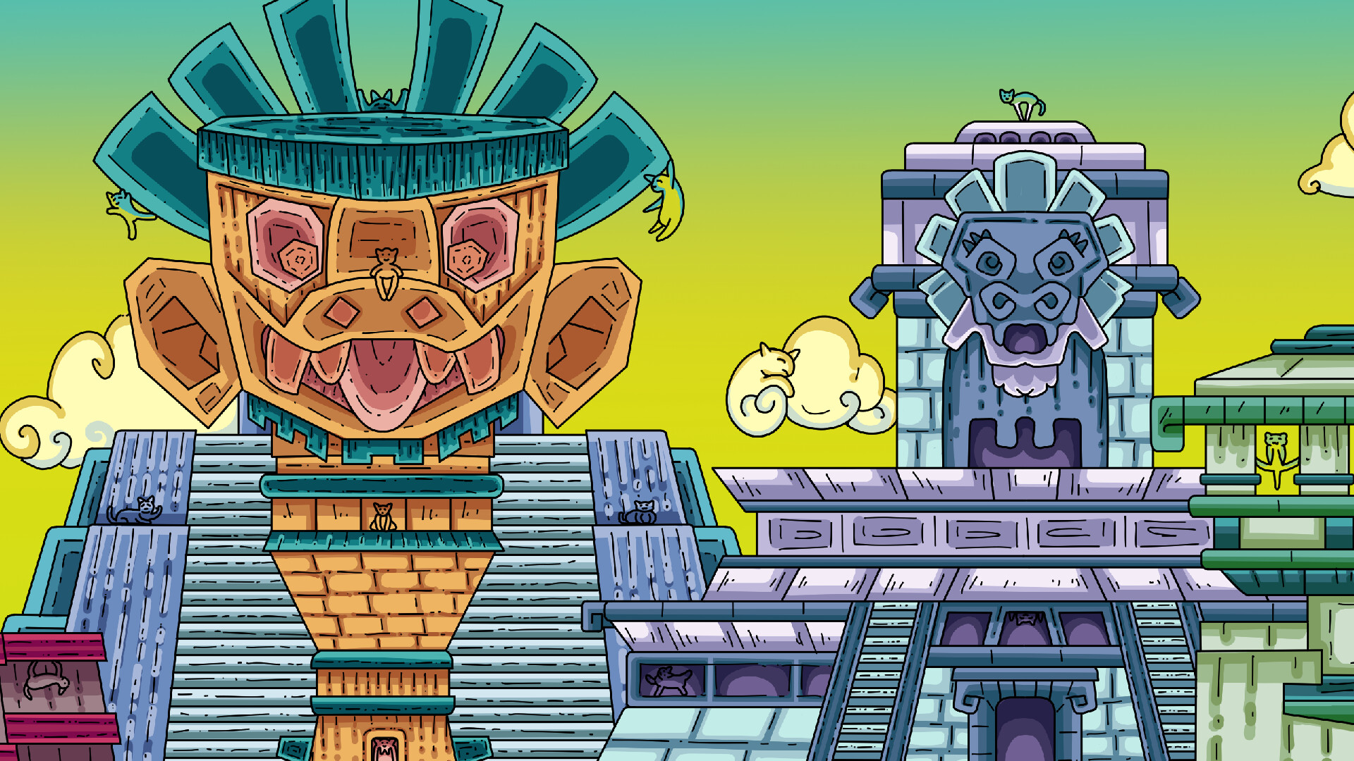 100 Aztec Cats screenshot 4
