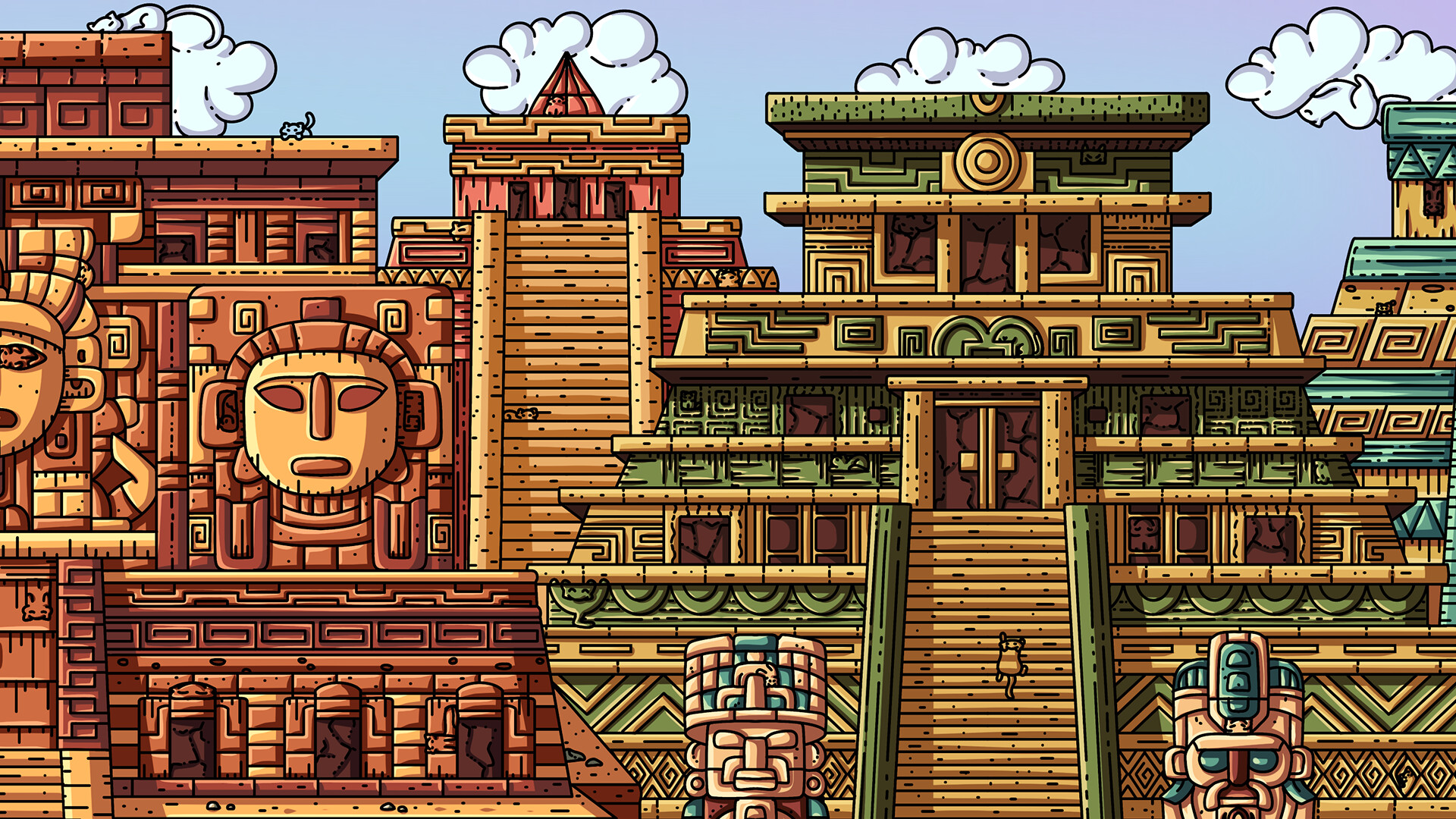 100 Aztec Cats screenshot 3
