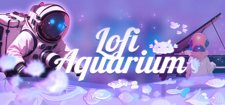 Lofi aquarium banner