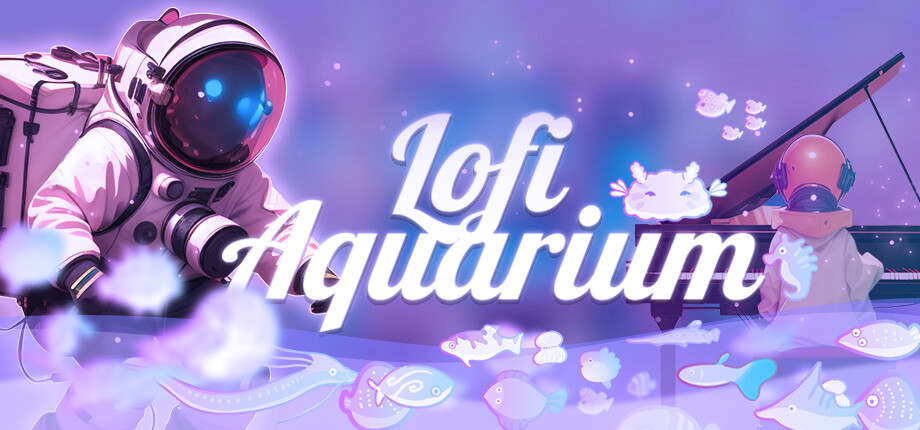 Lofi aquarium cover art