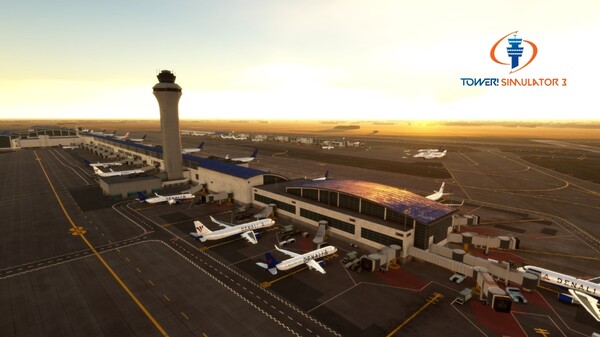 Tower! Simulator 3 - KDTW Airport