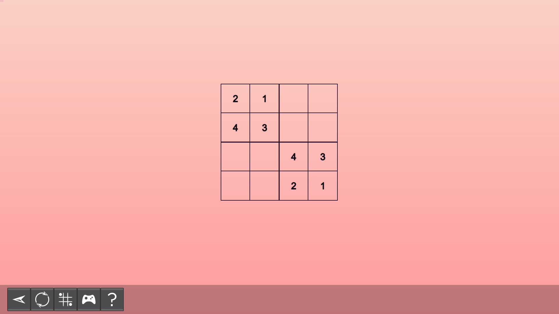 My Sudoku - Classic 4x4 Easy 4 Featured Screenshot #1