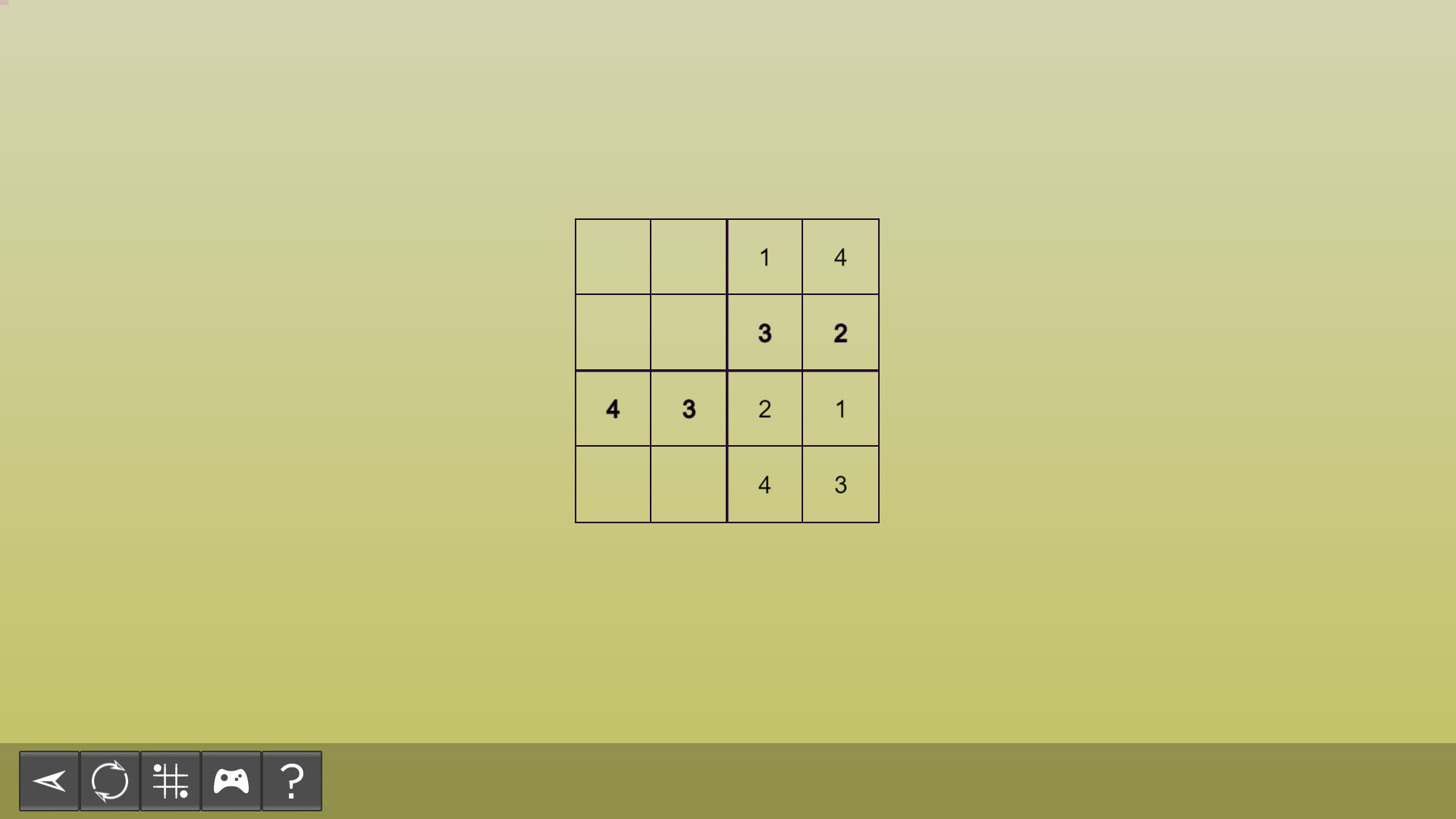 My Sudoku - Classic 4x4 Easy 6 Featured Screenshot #1