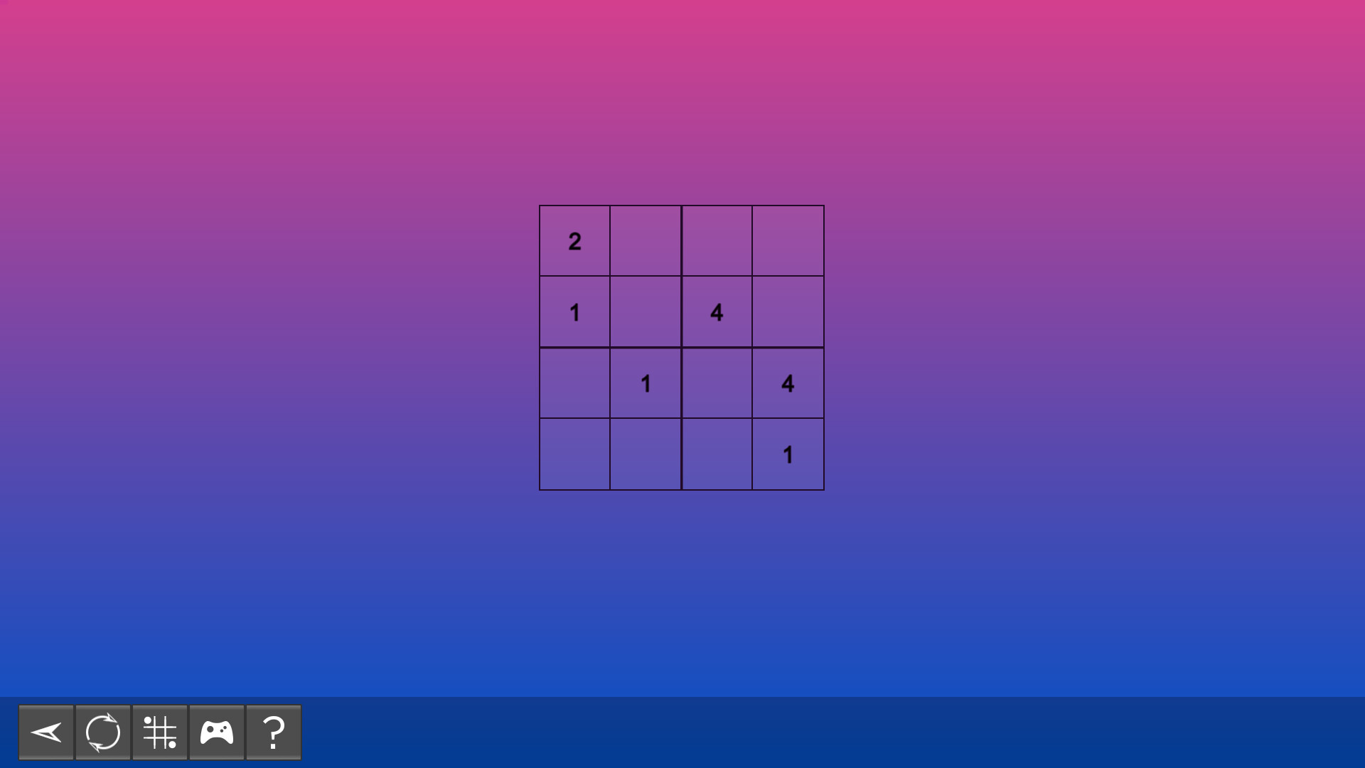 My Sudoku - Classic 4x4 Easy 8 Featured Screenshot #1