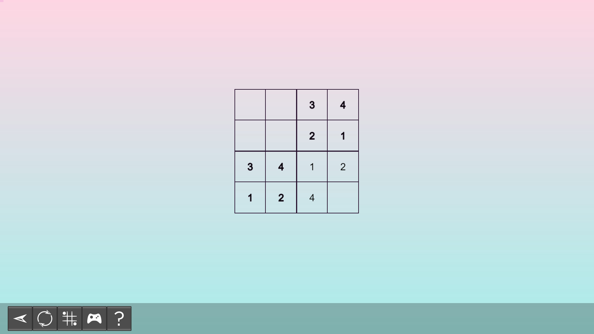 My Sudoku - Classic 4x4 Easy 9 Featured Screenshot #1