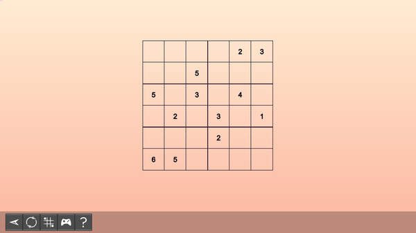 My Sudoku - Classic 6x6 Easy 5