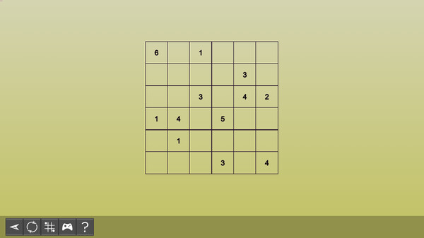 My Sudoku - Classic 6x6 Easy 6