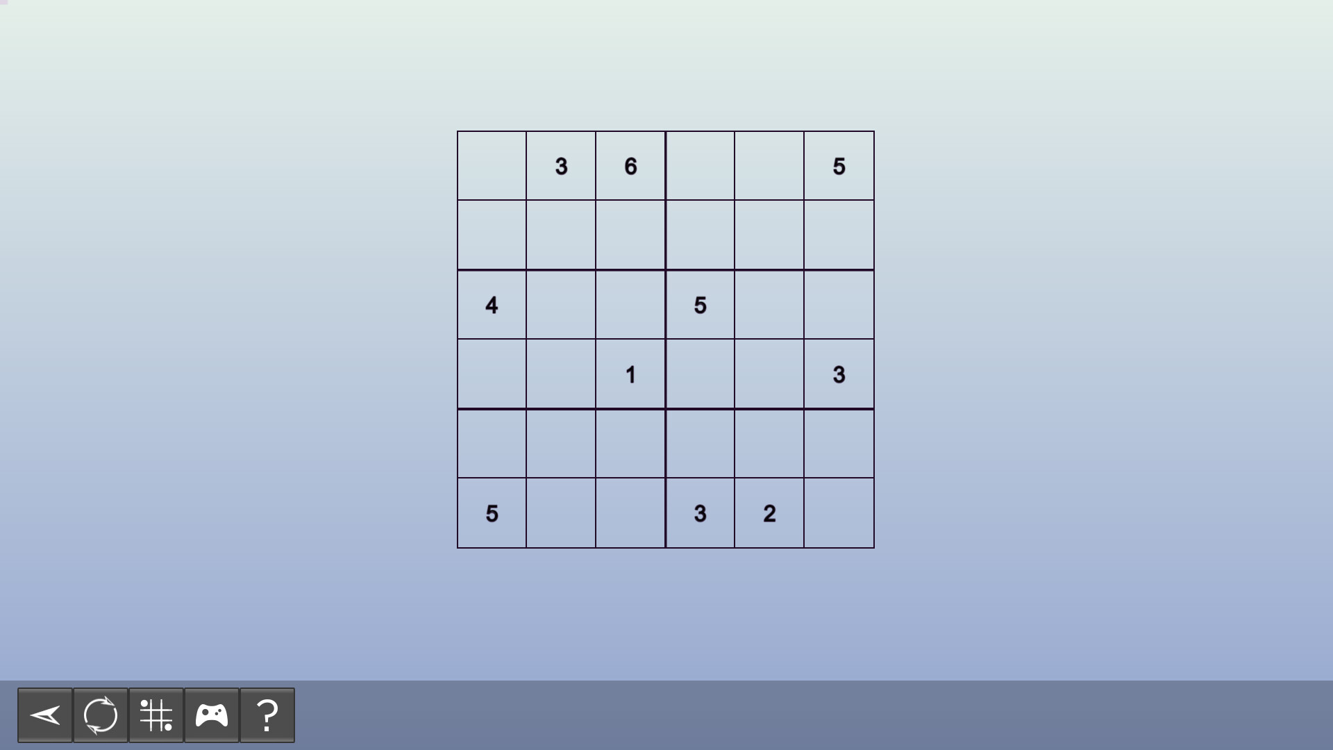 My Sudoku - Classic 6x6 Medium 3 Featured Screenshot #1