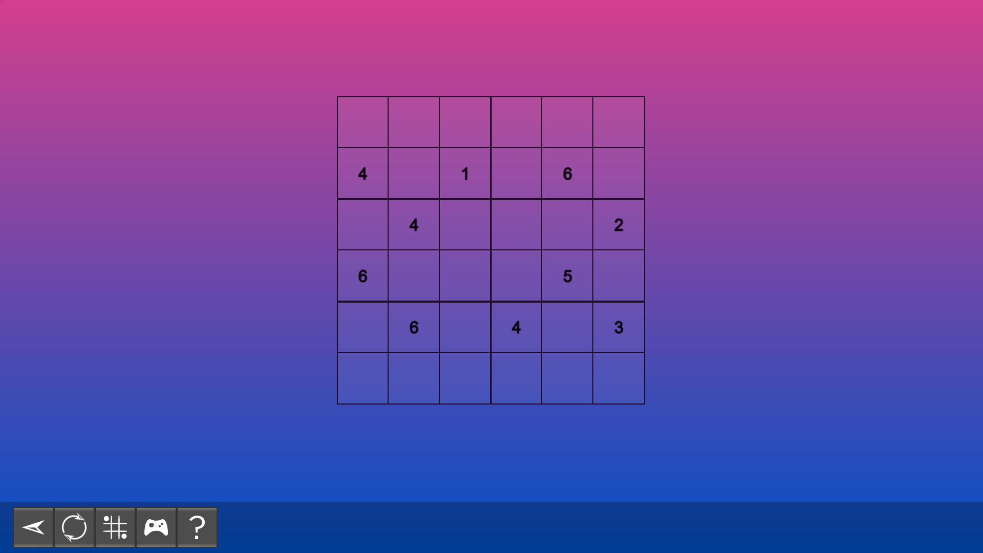 My Sudoku - Classic 6x6 Medium 5 Featured Screenshot #1