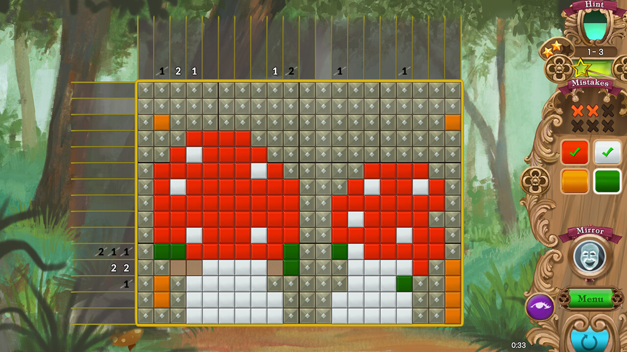 #7. Fables Mosaic: Little Red Riding Hood (Steam) By: Seven Sails Games