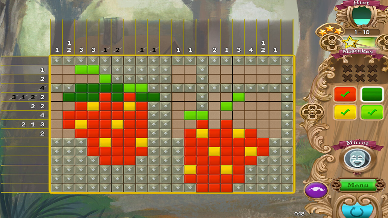 #1. Fables Mosaic: Little Red Riding Hood (Steam) By: Seven Sails Games