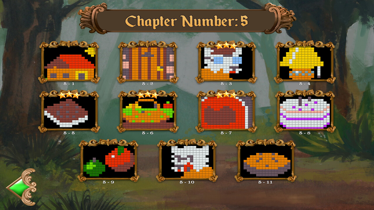 #3. Fables Mosaic: Little Red Riding Hood (Steam) By: Seven Sails Games