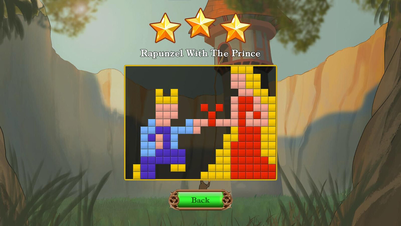 #4. Fables Mosaic: Rapunzel (Steam) Podle: Seven Sails Games