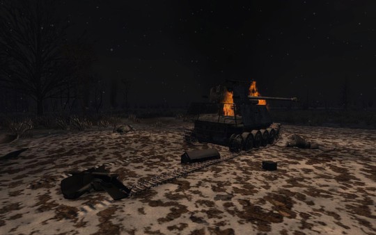 Screenshot z Graviteam Tactics: Sokolovo 1943