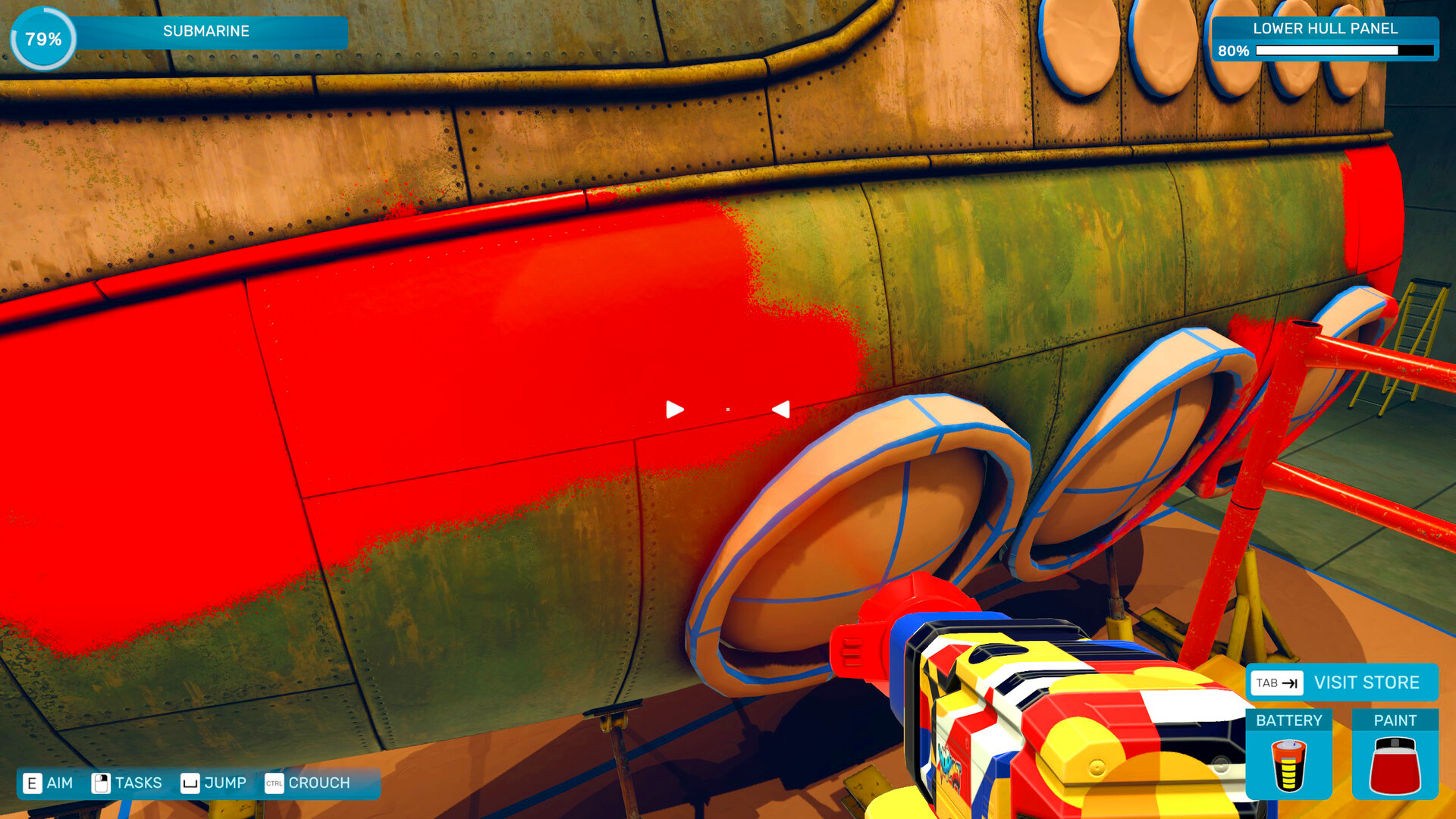 Spray Paint Simulator - Submariner screenshot 2