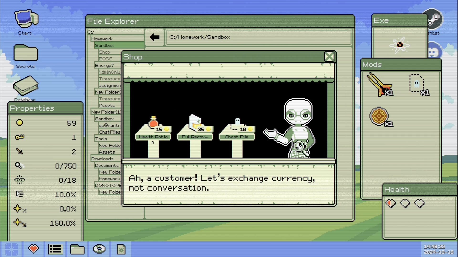 Identifile: Desktop Dungeon screenshot