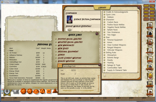 Fantasy Grounds - Savage Worlds: Science Fiction Companion