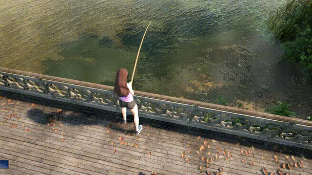 Fishing for cats video 2