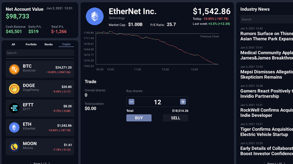 Day Trader Tycoon screenshot 2