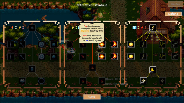 Screenshot z Hell's Descent