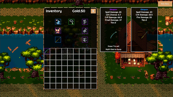 Screenshot z Hell's Descent