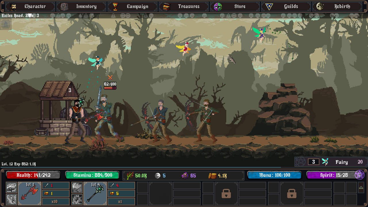 Gothic Clicker screenshot 1