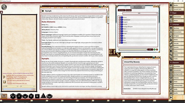 Fantasy Grounds - Battlezoo Ancestries: Classic Creatures