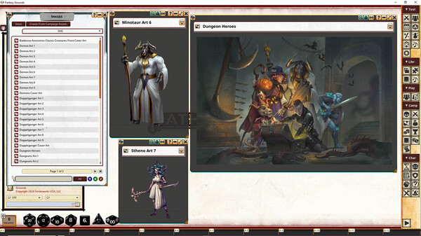 Fantasy Grounds - Battlezoo Ancestries: Classic Creatures