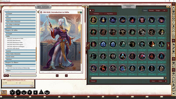 Fantasy Grounds - Battlezoo Ancestries: Classic Creatures