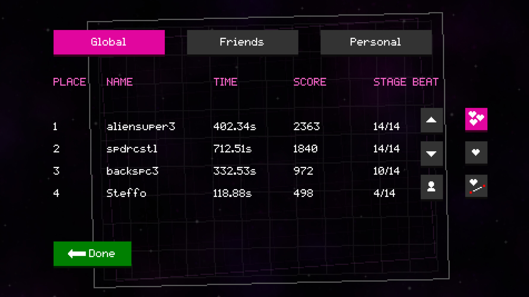 PERMUTER screenshot