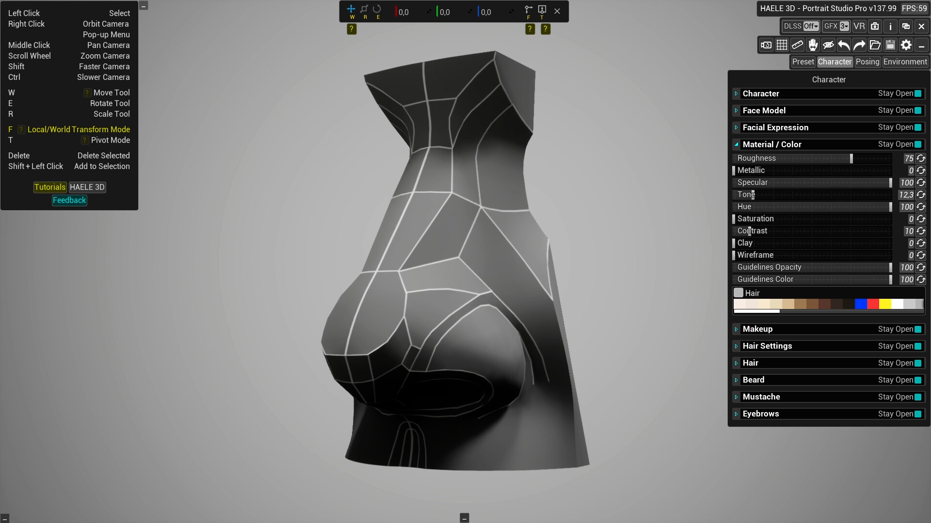 HAELE 3D - Portrait Studio Pro - Drawing References – Screenshot 11